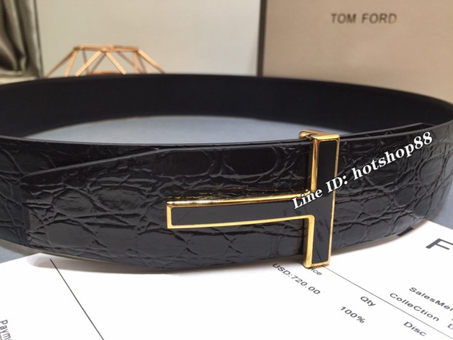 TOM FORD商務男士皮帶 湯姆福特雙面小牛皮腰帶  jjp1874